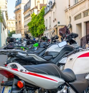Motorcycle rental Paris