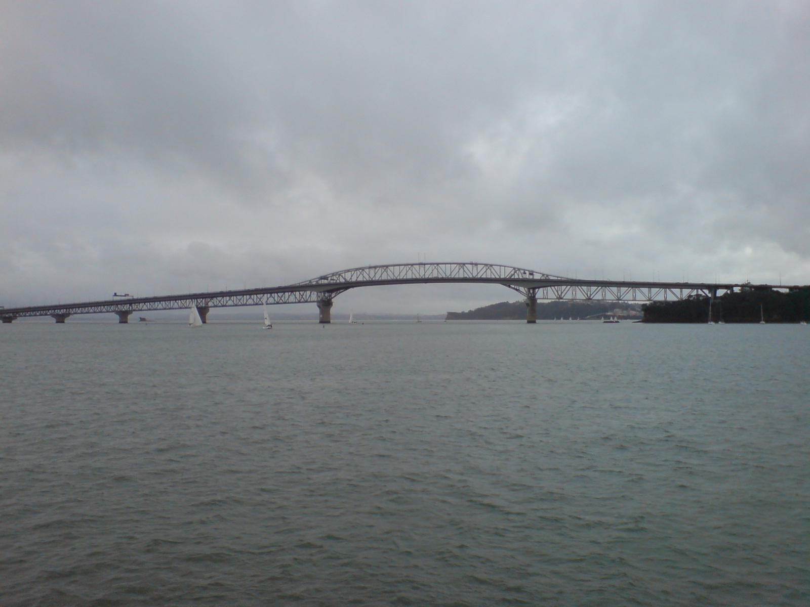 Auckland Harbour Bridge over the Waitemata Harbour