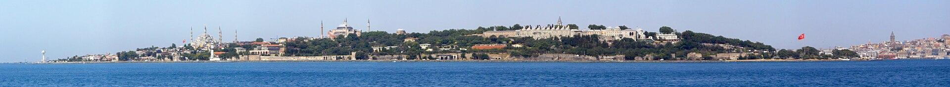 Ferries crossing the Bosphorus in Istanbul