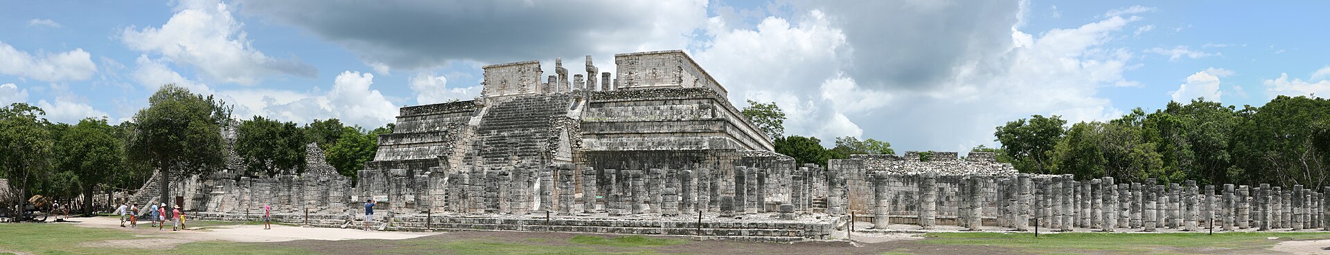 El Castillo pyramid at Chichen Itza in Yucatan, Mexico