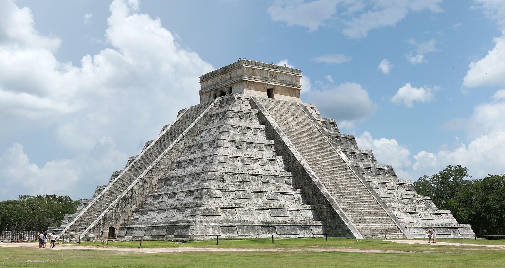 El Castillo pyramid at Chichen Itza in the Yucatan interior, where Telcel is the only reliable network