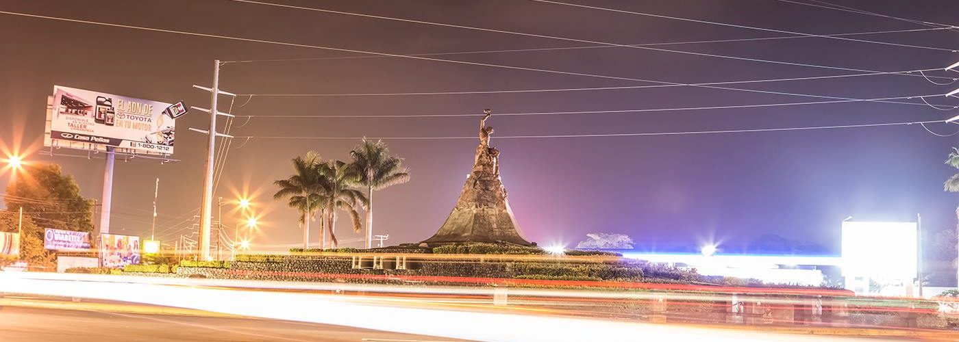 Monument to the worker in Chinandega, Nicaragua