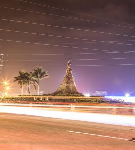 Monument to the worker in Chinandega, Nicaragua