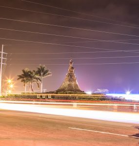 Monument to the worker in Chinandega, Nicaragua