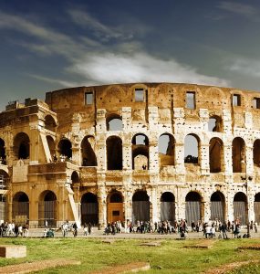 The Colosseum in Rome, one of the most heavily pre-booked attractions in Europe