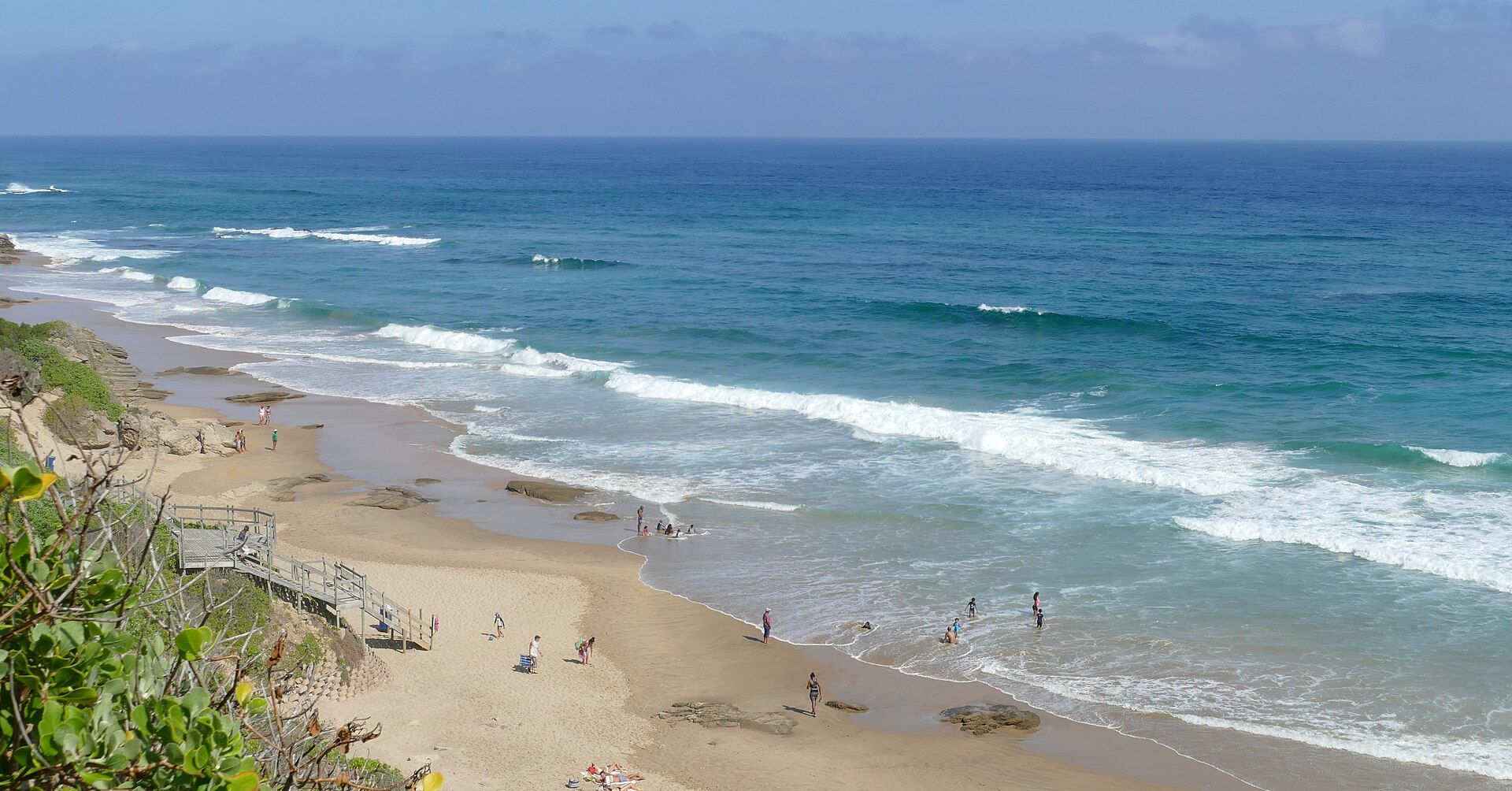 Wilderness Beach on the Indian Ocean along South Africa Garden Route
