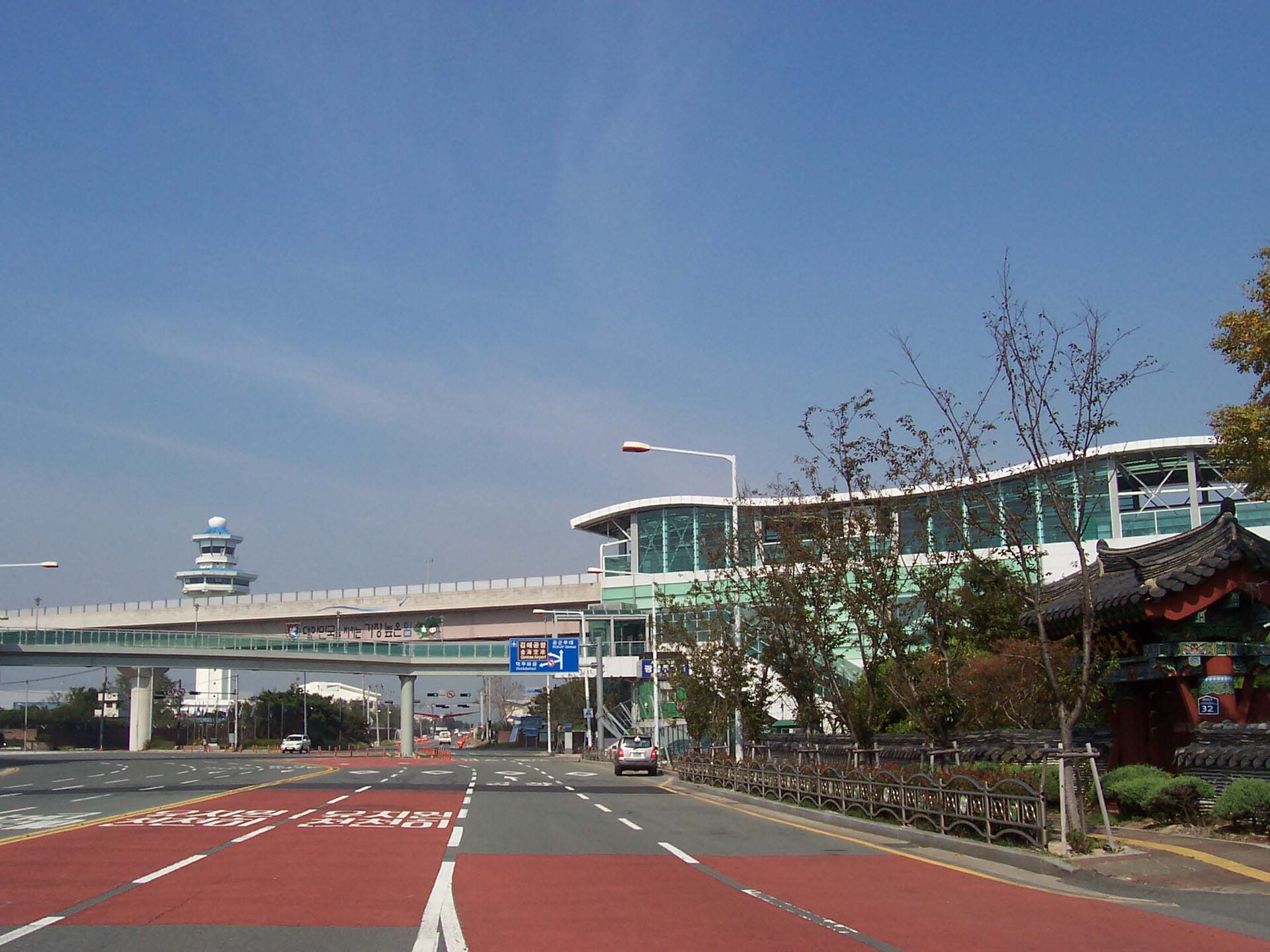 Gimhae International Airport serving Busan in southern South Korea