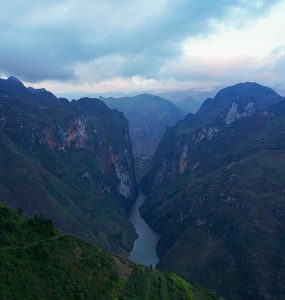 Ma Pi Leng mountain pass on the Ha Giang Loop, northern Vietnam