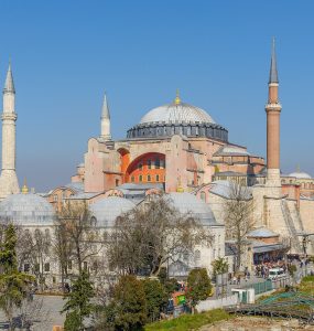 The Hagia Sophia in Istanbul