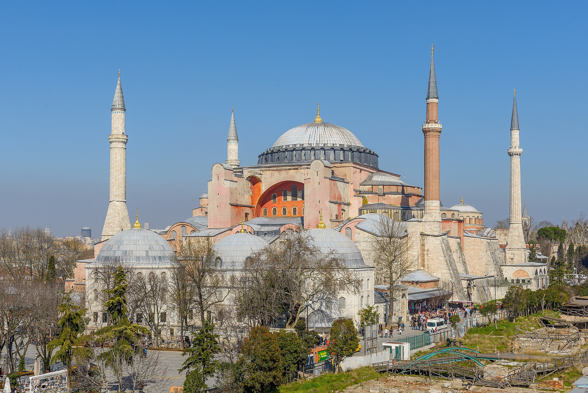 The Hagia Sophia in Istanbul