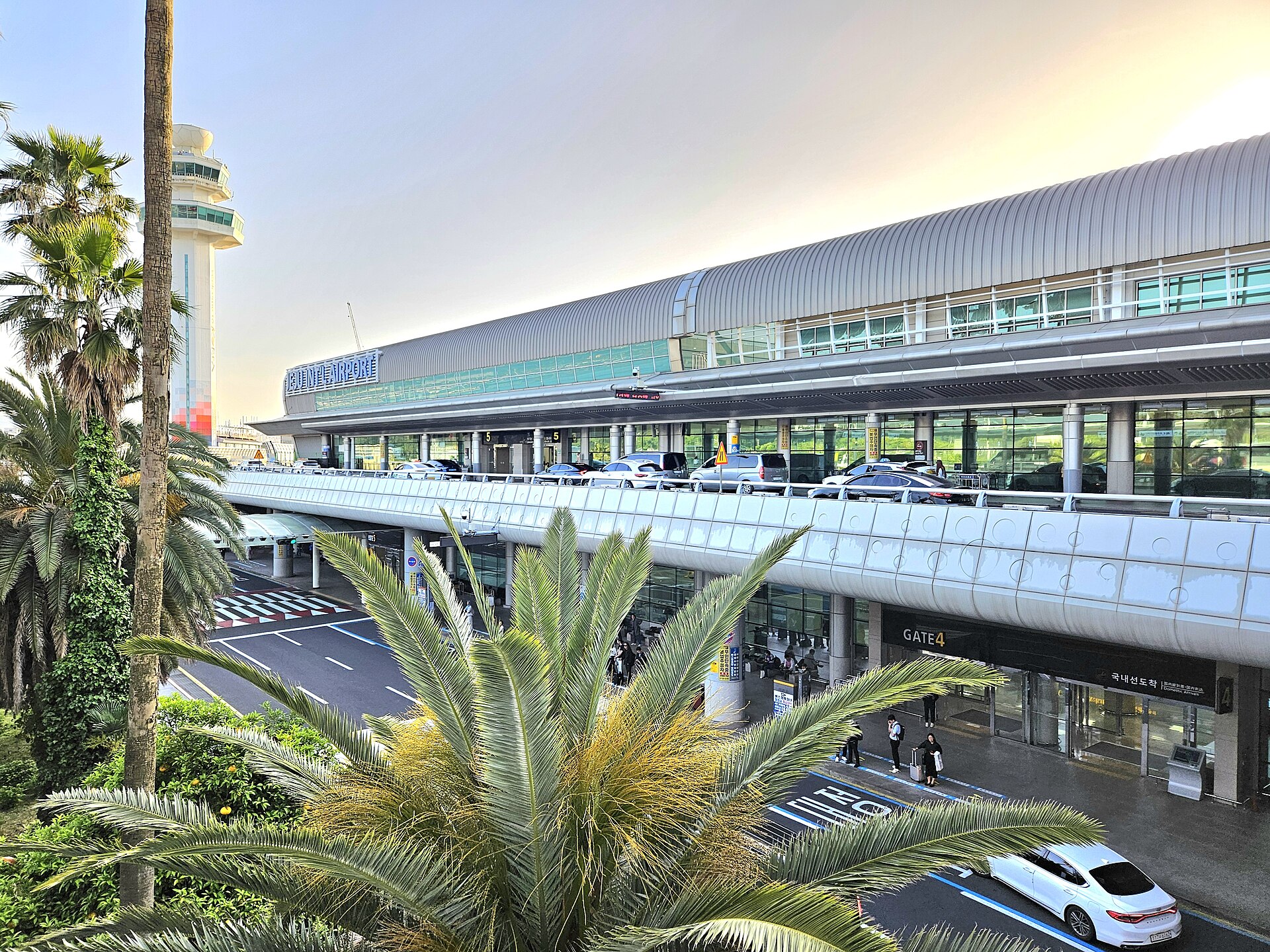 Jeju International Airport, the busiest domestic route destination in South Korea