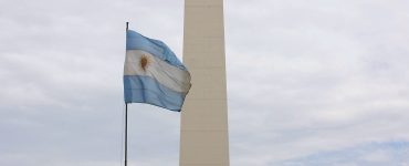 The Obelisco on Avenida 9 de Julio, Buenos Aires