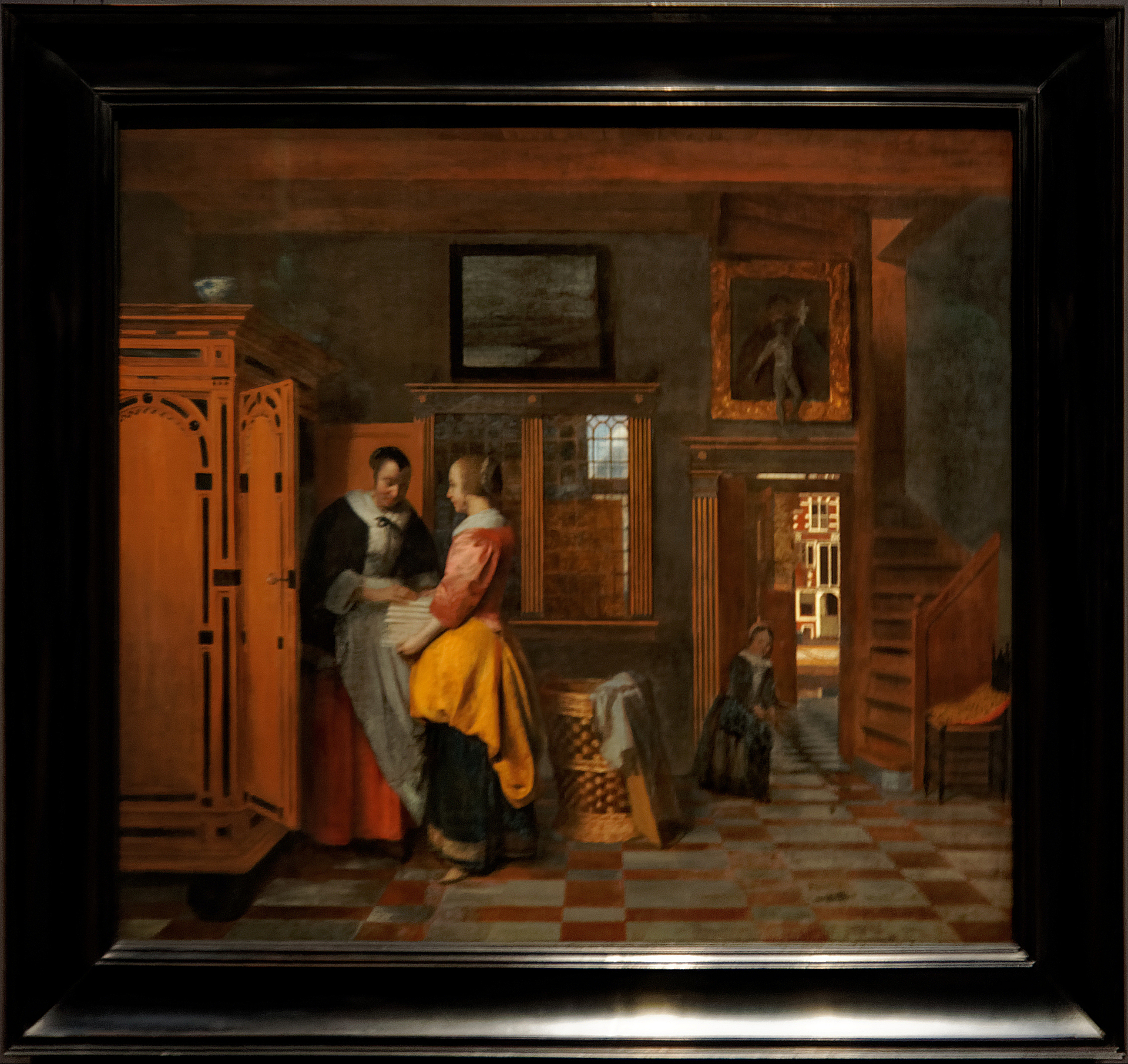 A gallery inside the Rijksmuseum