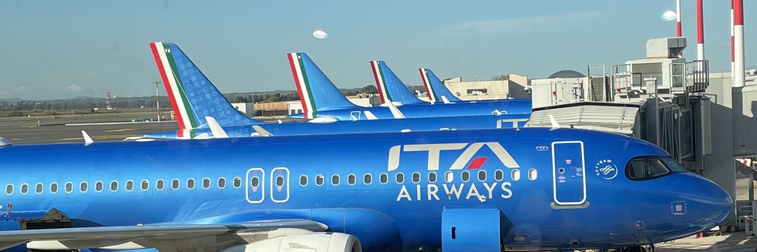 Rome Fiumicino Leonardo da Vinci Airport, the main arrival point for visitors to Rome