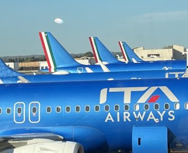 Rome Fiumicino Leonardo da Vinci Airport, the main arrival point for visitors to Rome