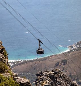 Table Mountain above Cape Town