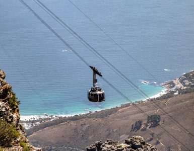 Table Mountain above Cape Town