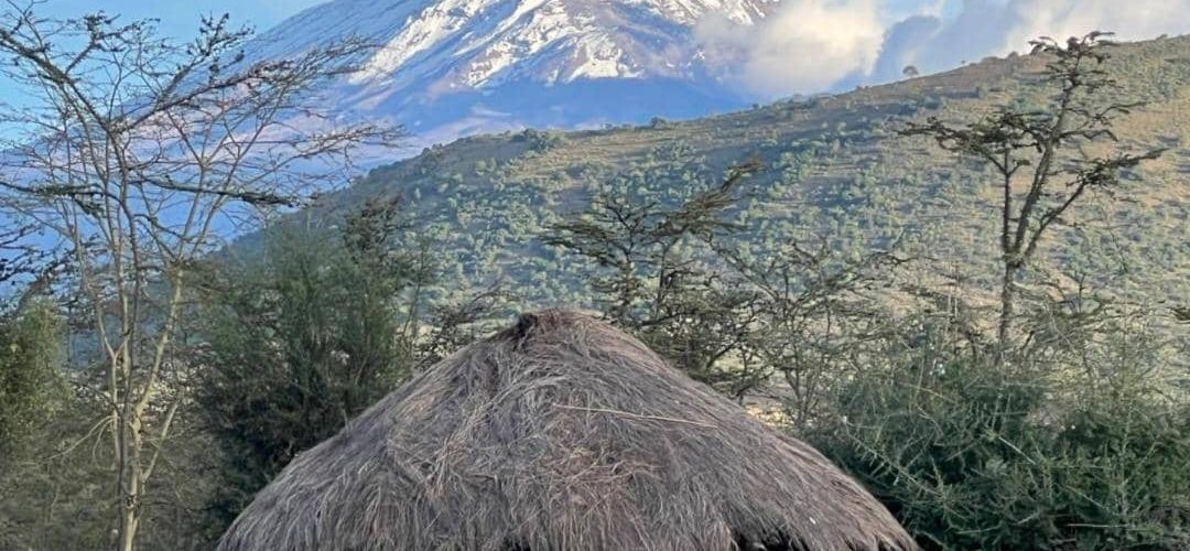 Mount Kilimanjaro in northern Tanzania