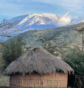 Mount Kilimanjaro in northern Tanzania
