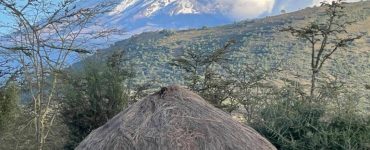 Mount Kilimanjaro in northern Tanzania