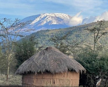 Mount Kilimanjaro in northern Tanzania