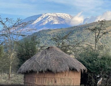 Mount Kilimanjaro in northern Tanzania