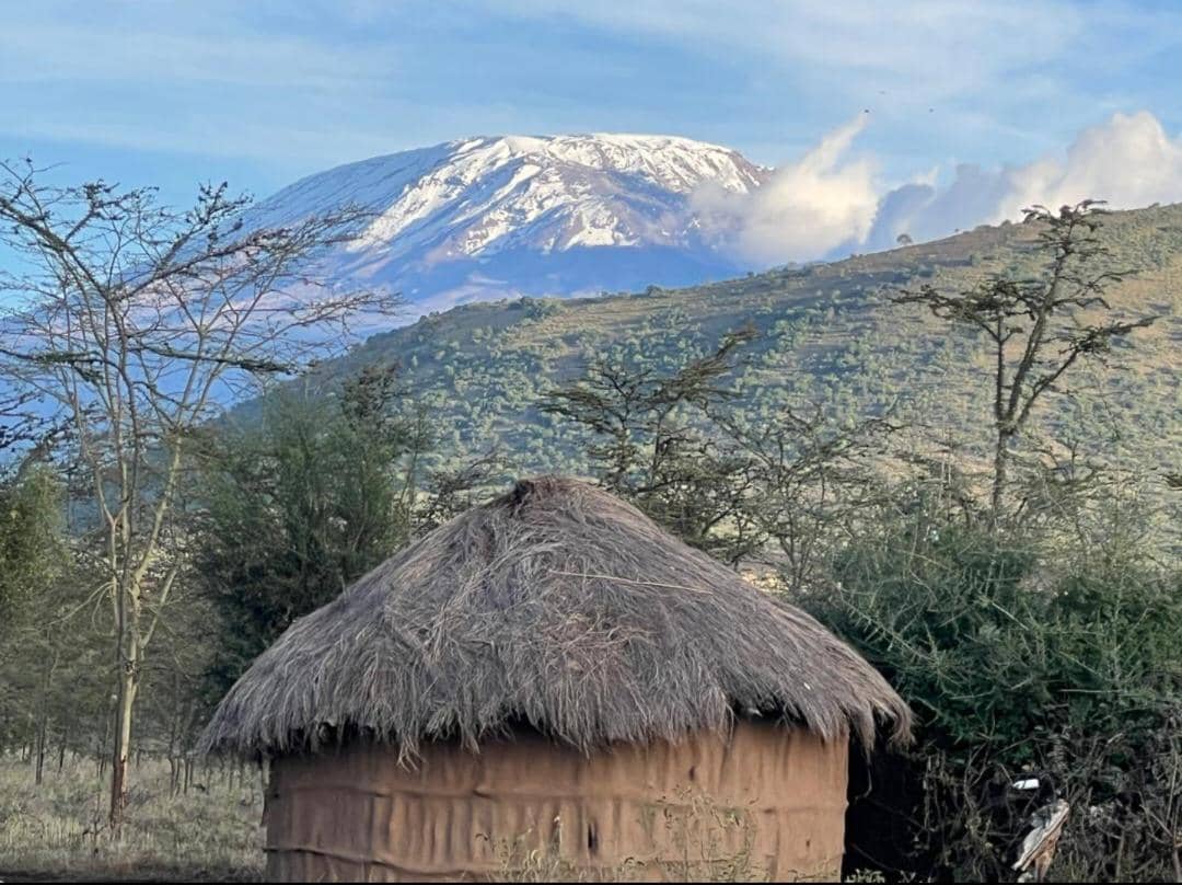 Mount Kilimanjaro in northern Tanzania