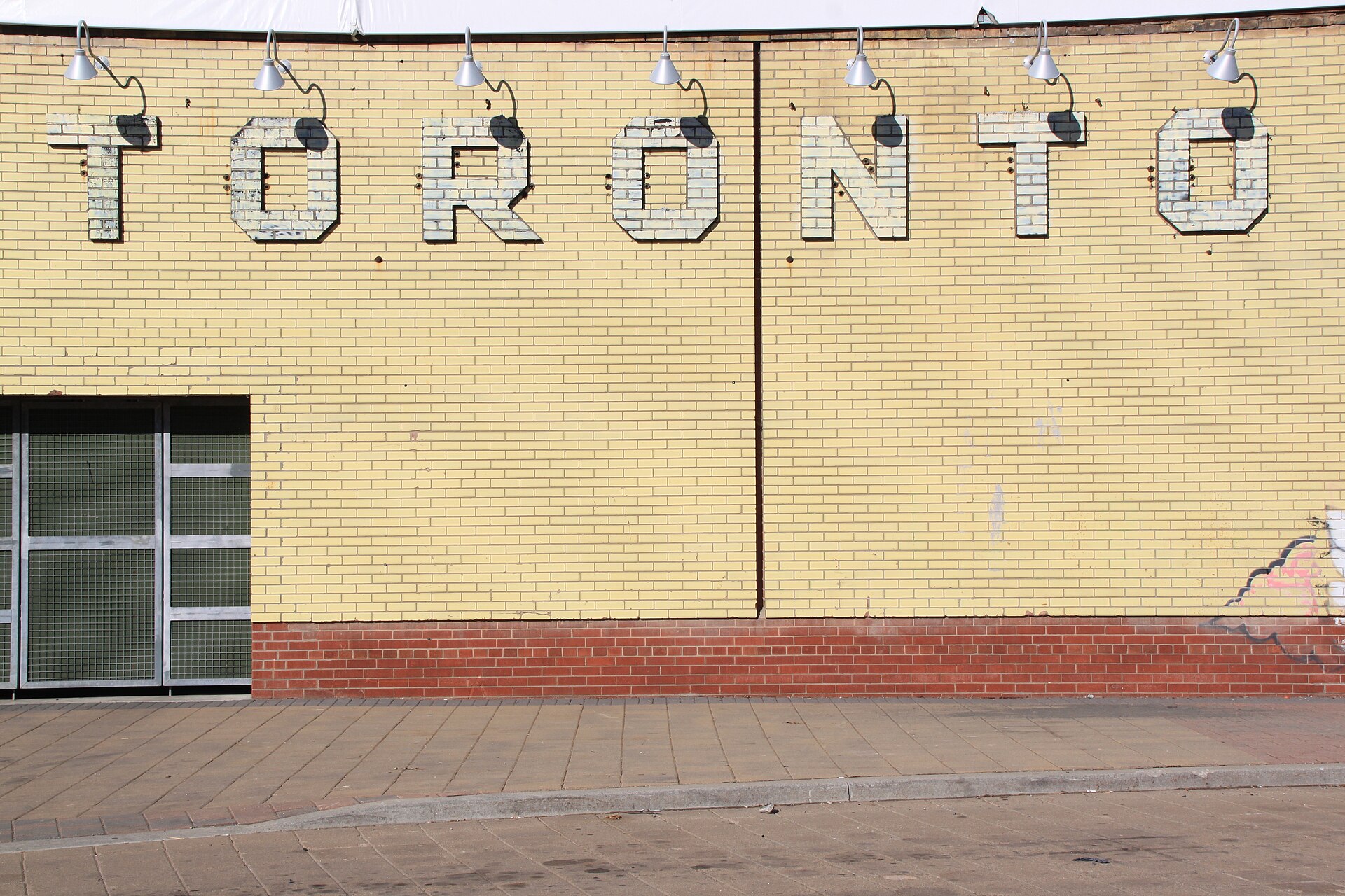 Evergreen Brick Works quarry and wetland in the Don Valley ravine, Toronto