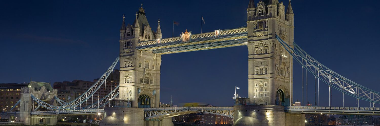 Tower Bridge over the River Thames in London