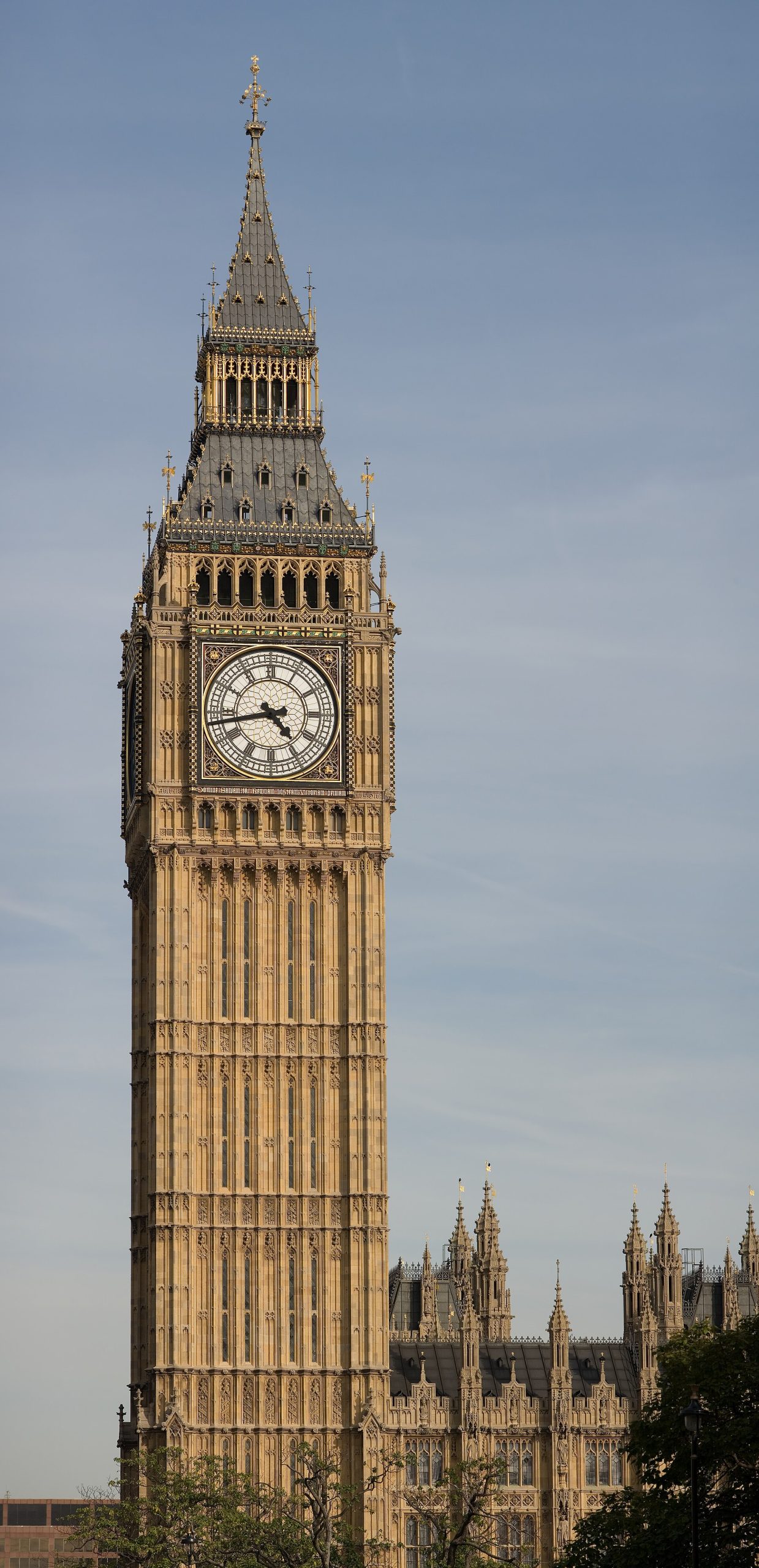 The Palace of Westminster and the Elizabeth Tower