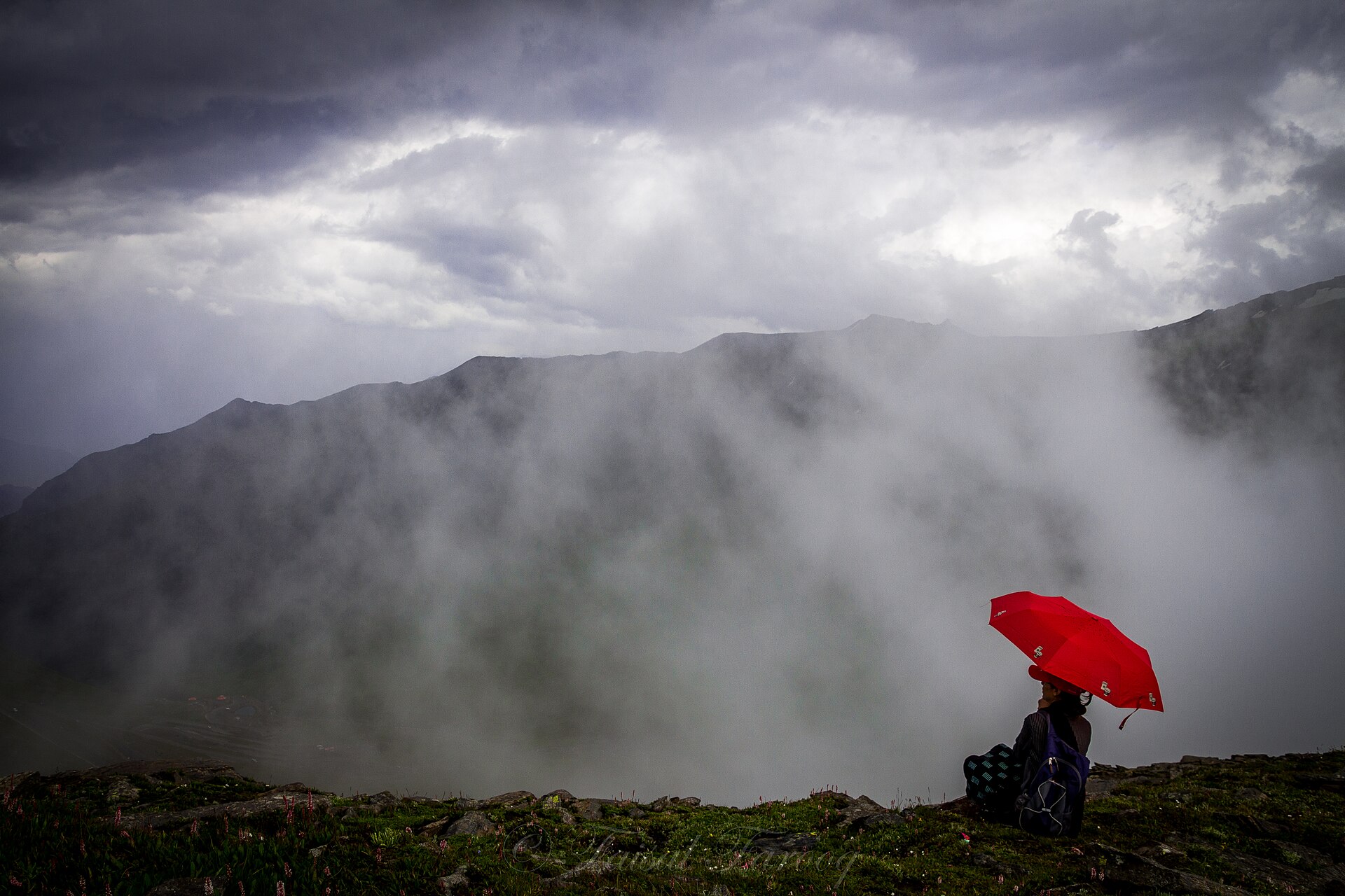 Babusar Pass in the Kaghan Valley, at 4,173 metres