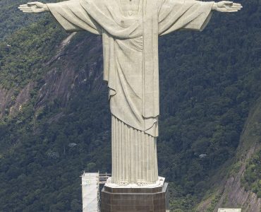 Christ the Redeemer statue on Corcovado mountain, Rio de Janeiro