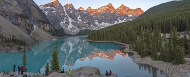 Moraine Lake and the Valley of the Ten Peaks in Banff National Park, Alberta