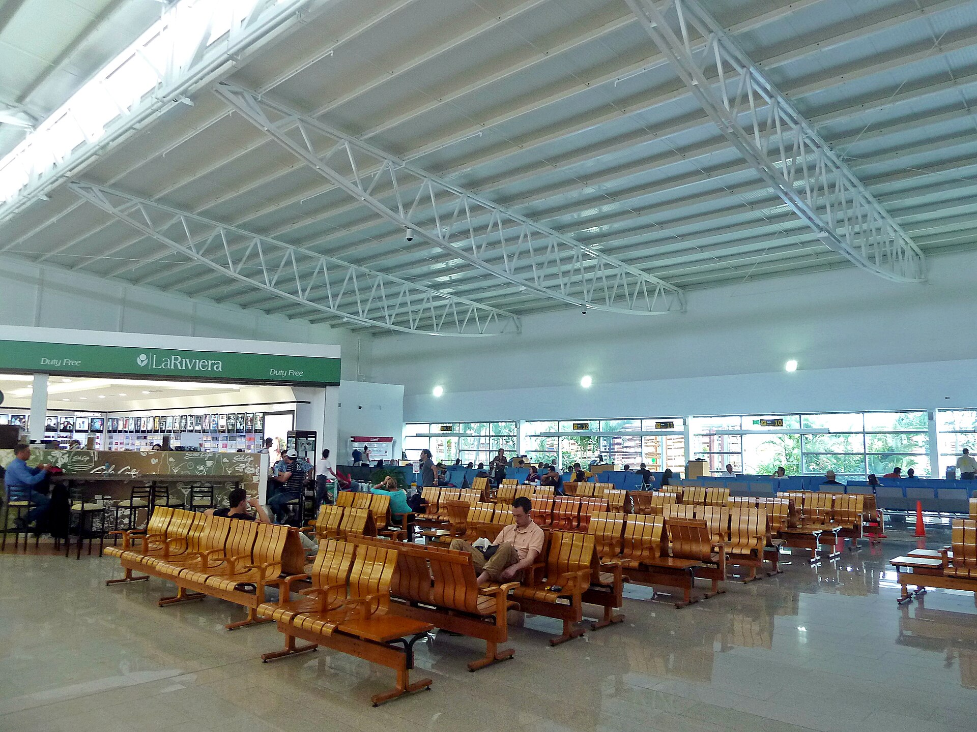 Terminal building at Rafael Nunez International Airport in Cartagena